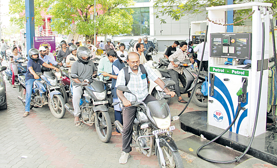 Amaravati Construction Works Blamed for Fuel Shortage Crisis in Andhra Pradesh