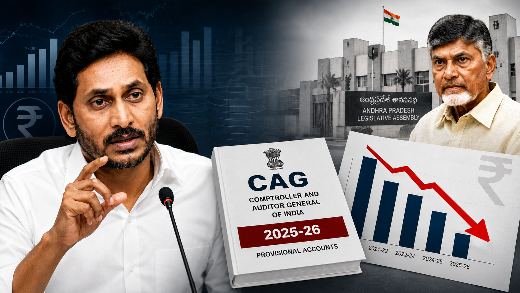 Jagan Says Andhra Pradesh Economy Is In Big Trouble Questions Government Claims