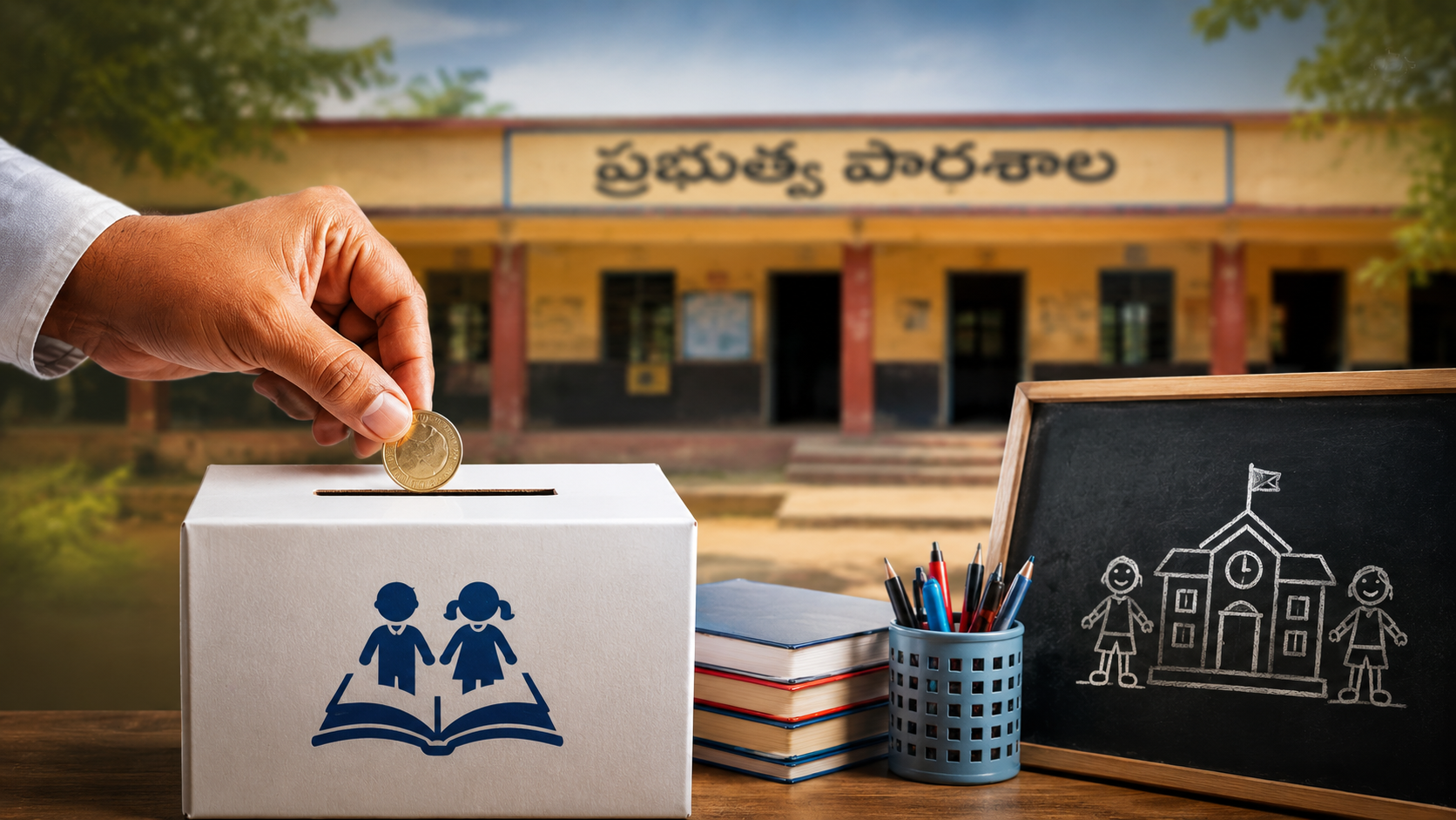 From “Mana Badi” to “Donation-Based Schools”.. The Education Crisis in Andhra Pradesh