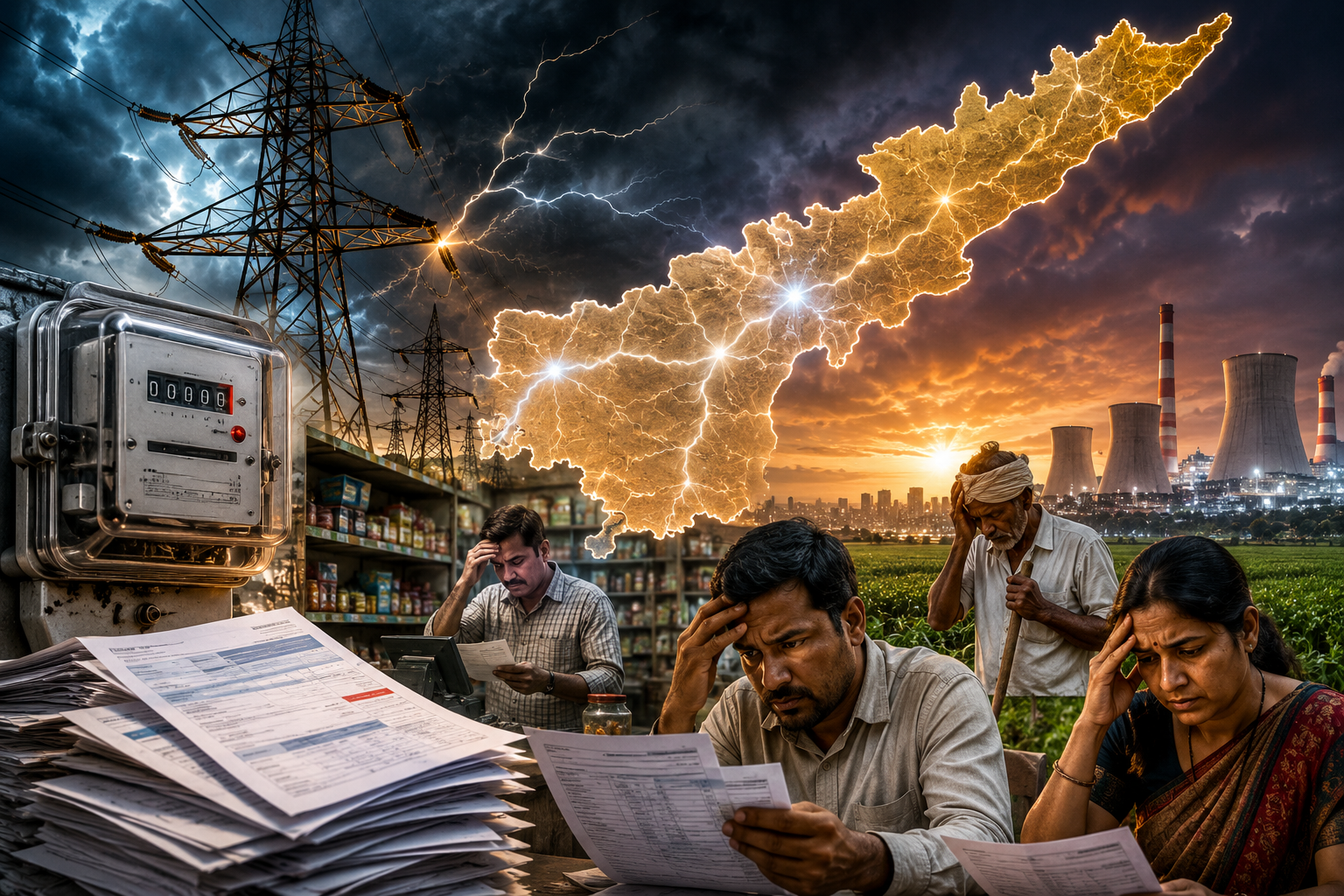 ₹20,000 Crore Power Burden on Consumers? YSRCP Levels Serious Allegations Against Chandrababu Government