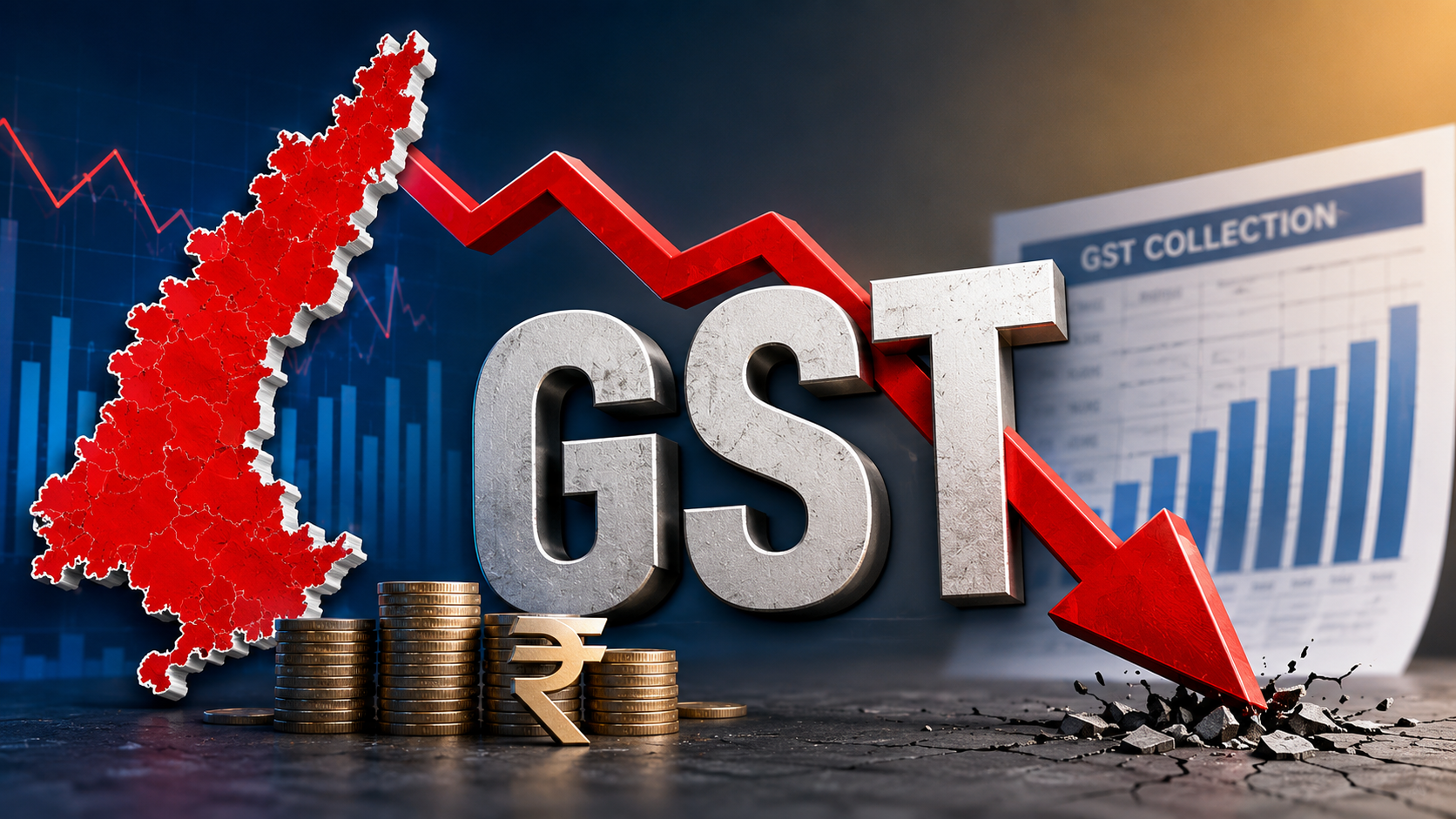 Andhra Pradesh GST Revenue Decline: What Do the Latest Numbers Indicate?