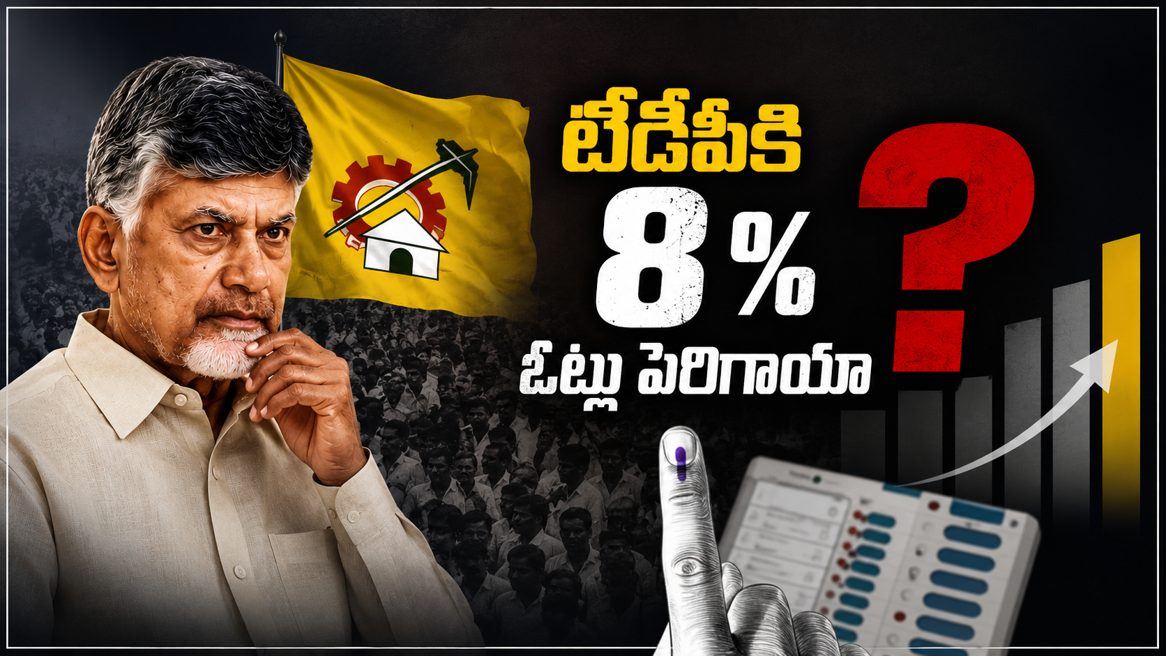 Did The Telugu Desam Partys Vote Share Really Go Up by 8 Percent? People Are Questioning The Story