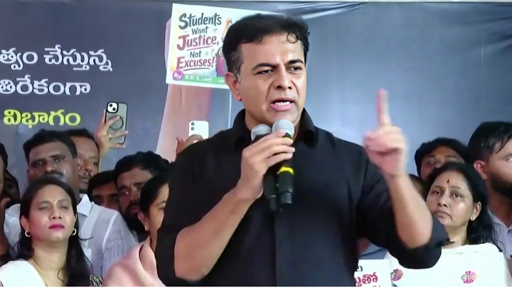 KTR Slams NEET Paper Leak Row, Demands Dharmendra Pradhan's Resignation