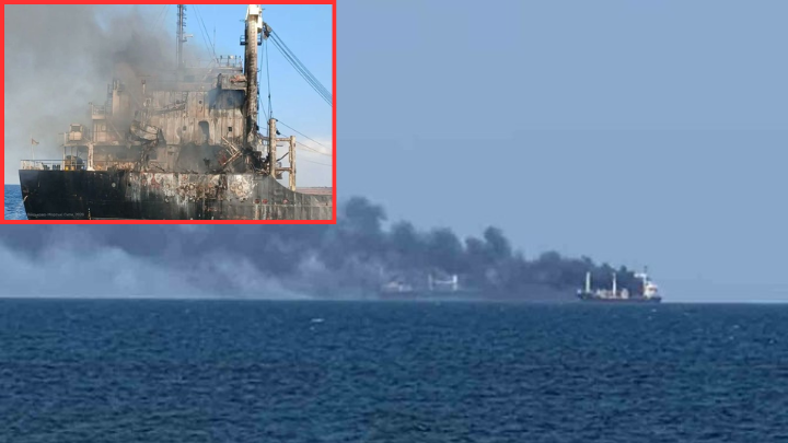 Deadly Attack on Cargo Ship in Ukraine.. 4 Indians Killed