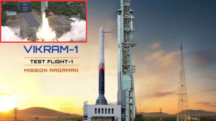 ISRO Gets a Boost from Private Sector Momentum.. India Achieves a Historic Space Milestone with ‘Vikram-1’!