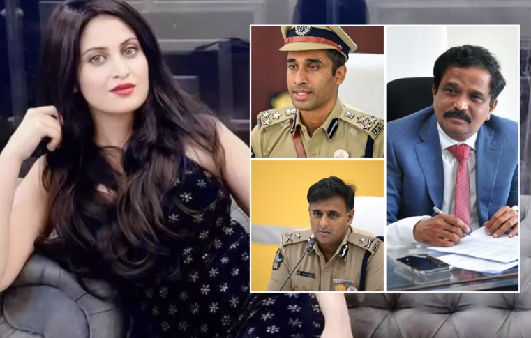 Sensational Twist in Kadambari Jethwani Case: Were Illegal Detention Claims False? Was There a Conspiracy to Target IPS Officers?