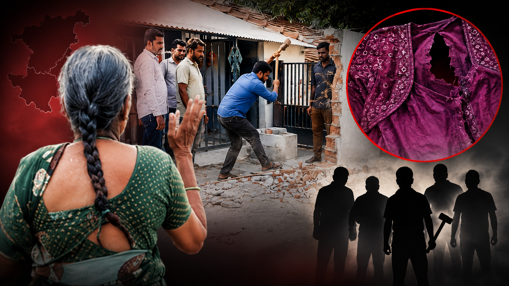 Elderly Woman’s Jacket Torn in Badvel: Allegations Spark Political Row in YSR Kadapa District