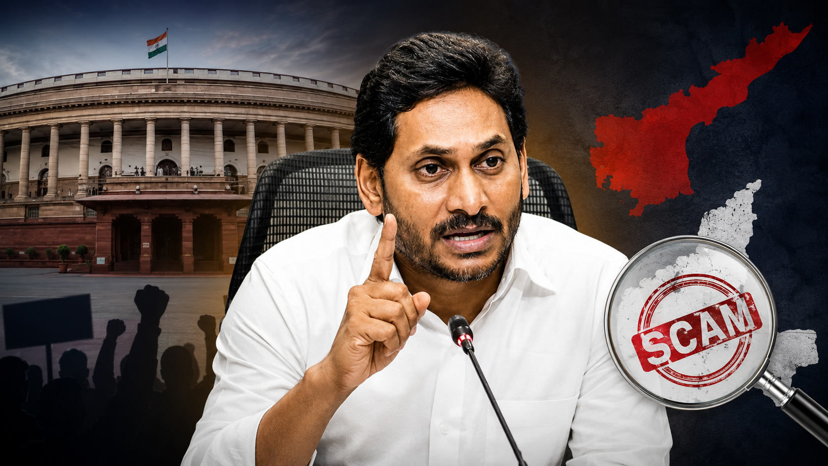 YS Jagan Slams Andhra Pradesh Government, Urges YSRCP MPs to Raise Public Issues in Parliament