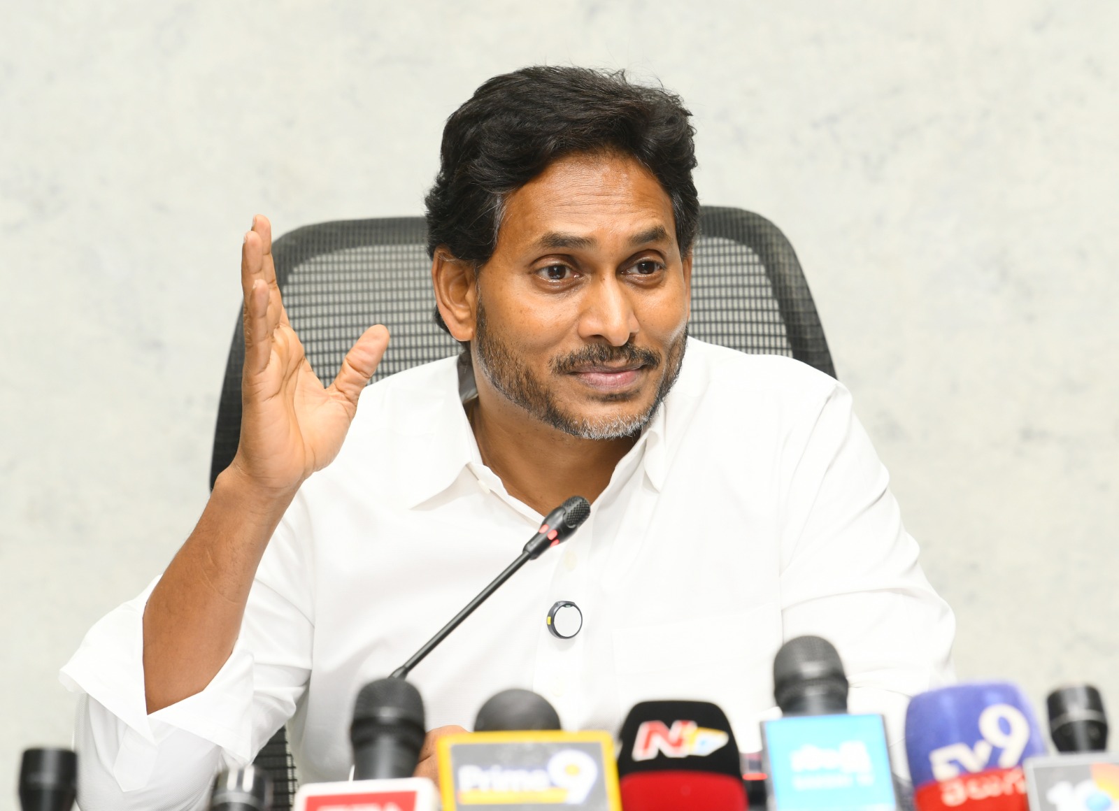 YS Jagan Questions Police Action Against Village, Ward Secretariat Employees