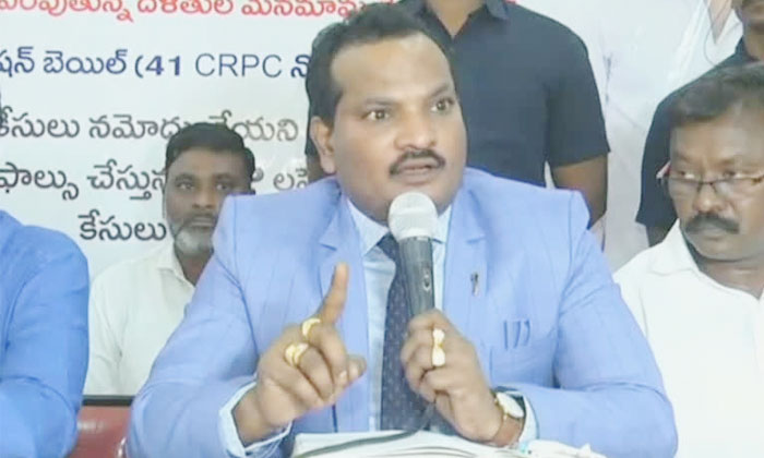 Jada Shravan Kumar Criticises Anitha Over DSC Protest Rowdy Sheet Claims