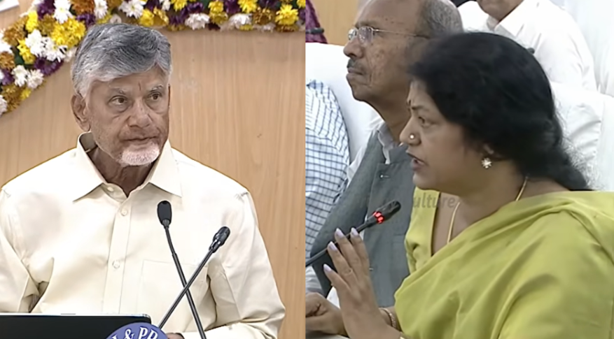 Chandrababu’s Conduct Towards Senior IAS Officer K. Sunitha Sparks Debate