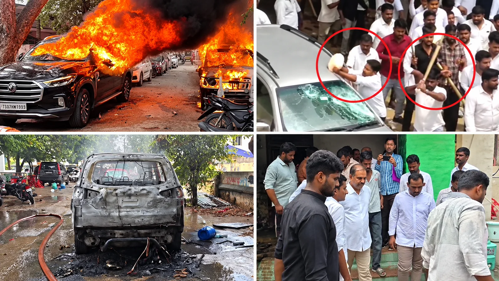 Tensions Rise During AP Elections: YSRCP Candidates Allegedly Attacked!