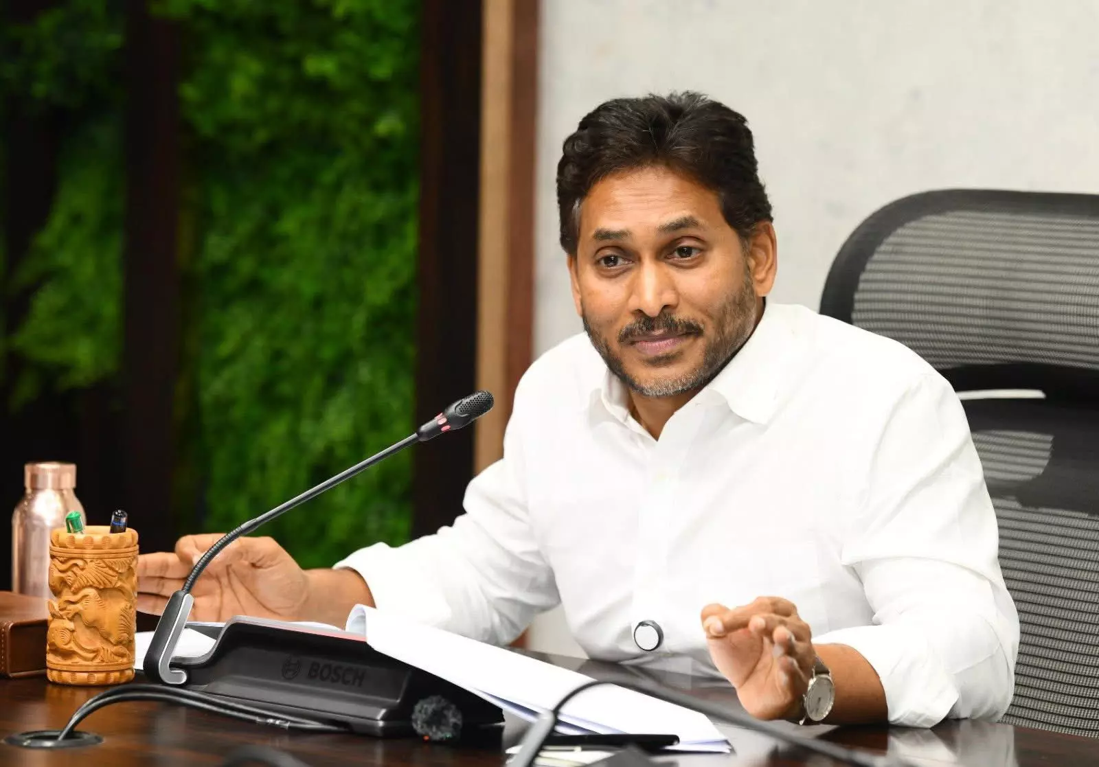 YS Jagan Reviews YSRCP Strategy for Andhra Pradesh Local Body Elections