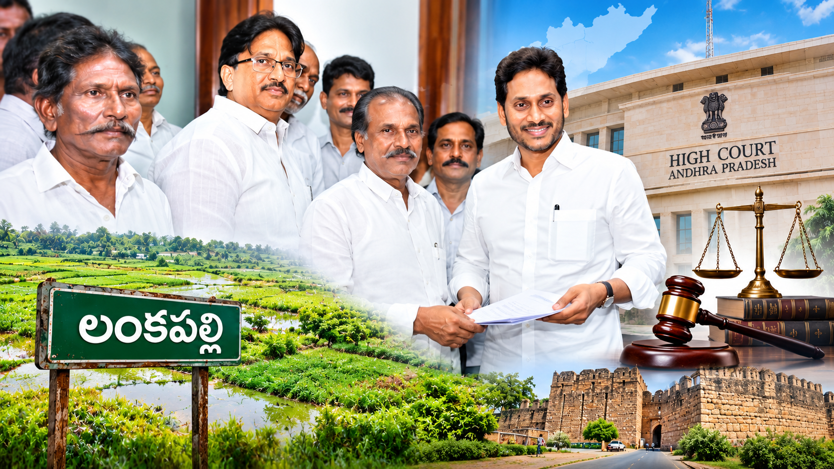 From Lankapalli Farmers to Kurnool High Court Bench: Key Issues Brought to YS Jagan’s Attention